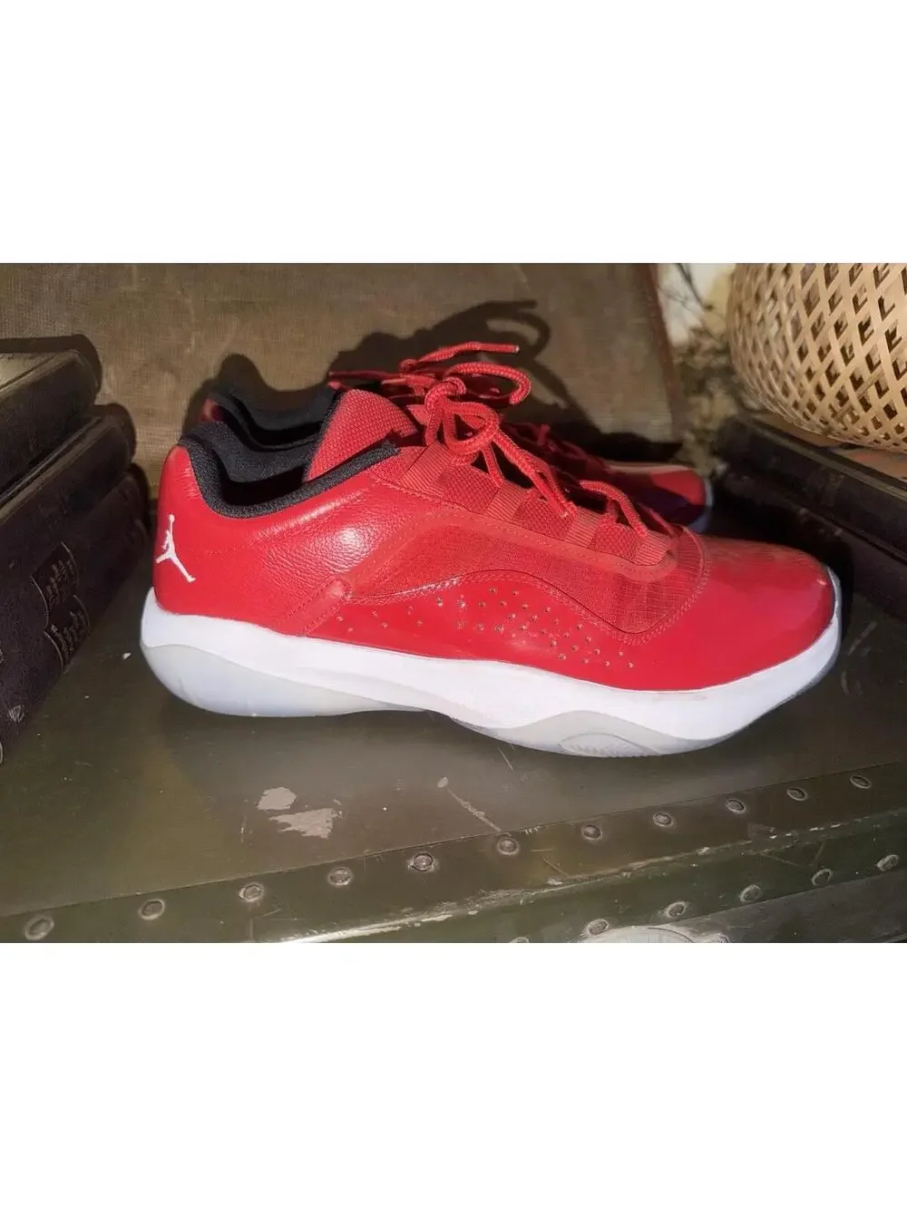 🔴👟Jordan Air Jordan 11 CMFT Low University Red Black White DN4180-601🔴👟